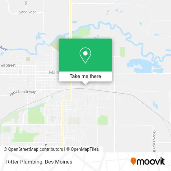 Ritter Plumbing map