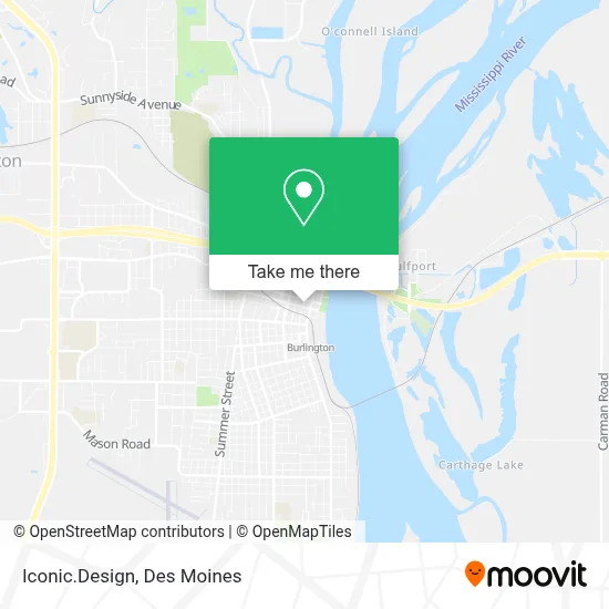 Iconic.Design map