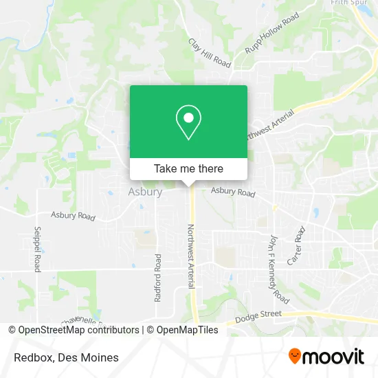 Redbox map