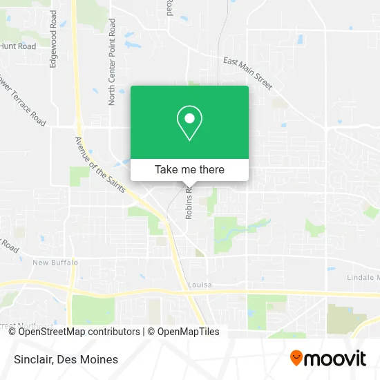 Sinclair map