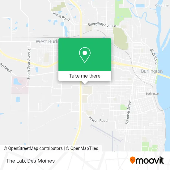 The Lab map