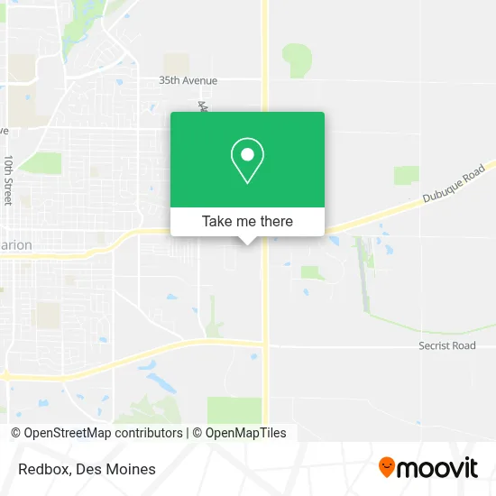 Redbox map