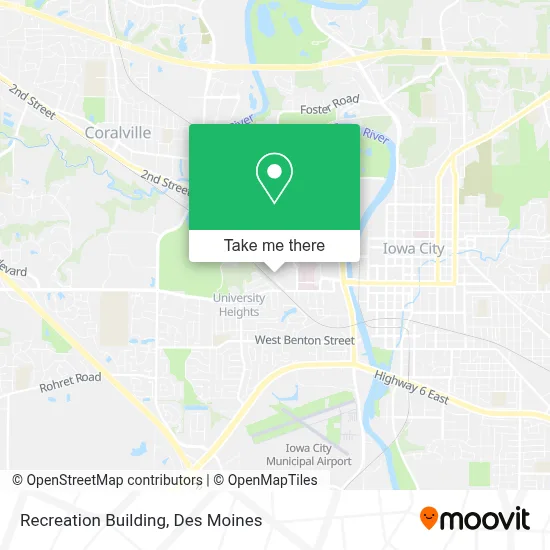 Recreation Building map