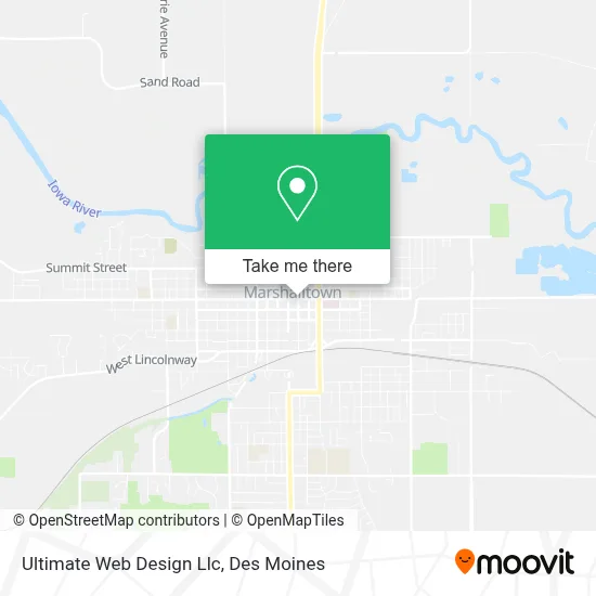 Ultimate Web Design Llc map