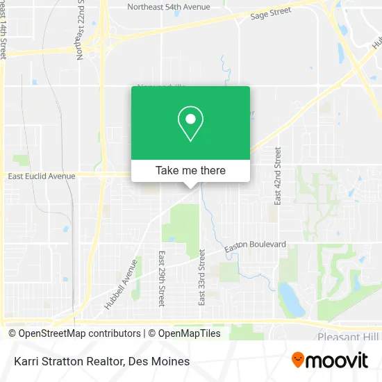 Karri Stratton Realtor map