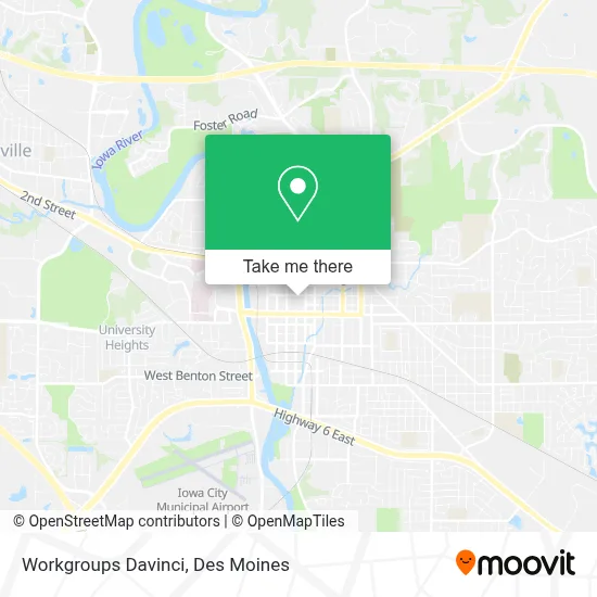 Workgroups Davinci map