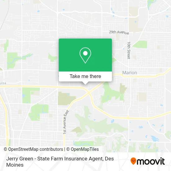 Jerry Green - State Farm Insurance Agent map