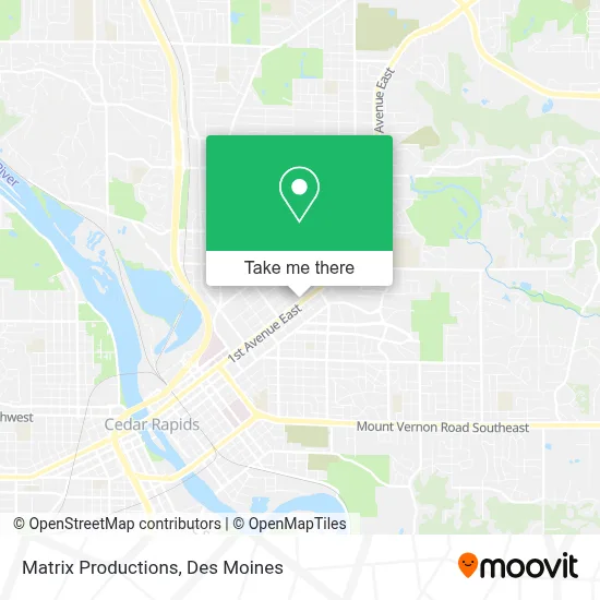 Matrix Productions map