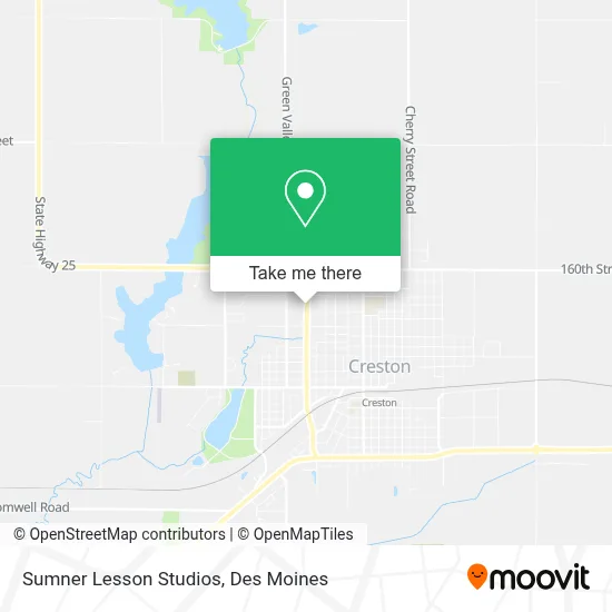 Sumner Lesson Studios map
