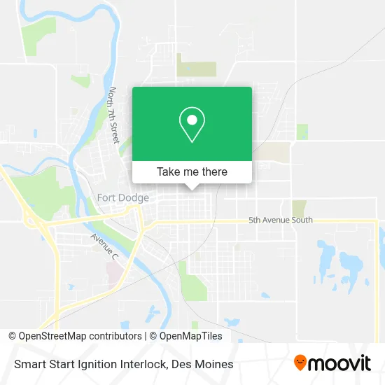 Smart Start Ignition Interlock map