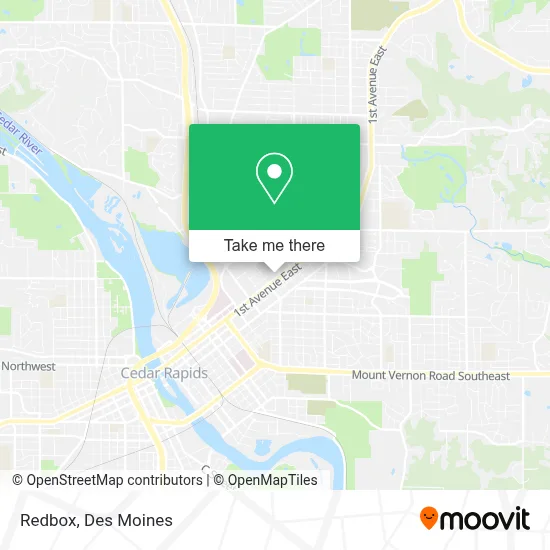 Redbox map