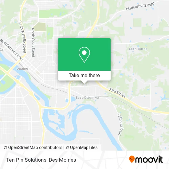 Ten Pin Solutions map