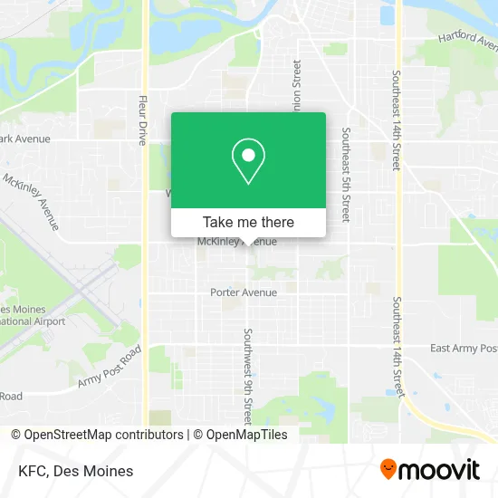 Kfc map