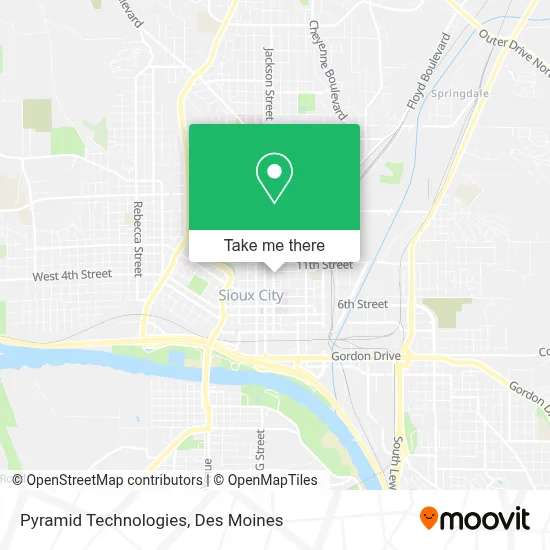 Pyramid Technologies map