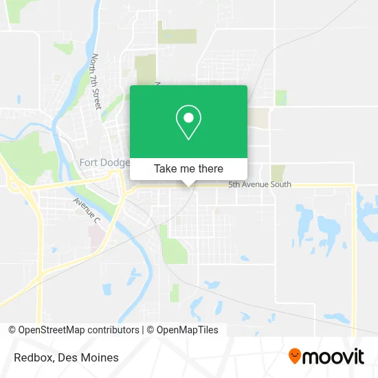 Redbox map