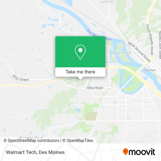 Walmart Tech map