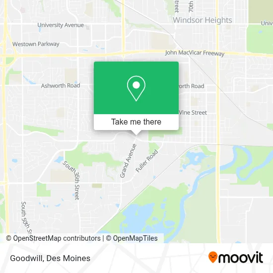 Goodwill map