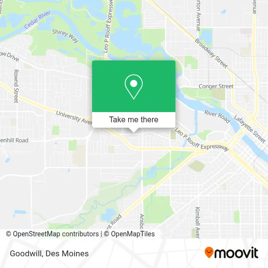 Goodwill map