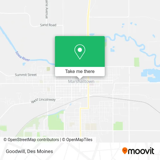 Goodwill map