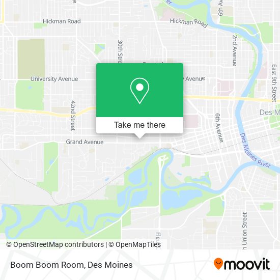 Mapa de Boom Boom Room