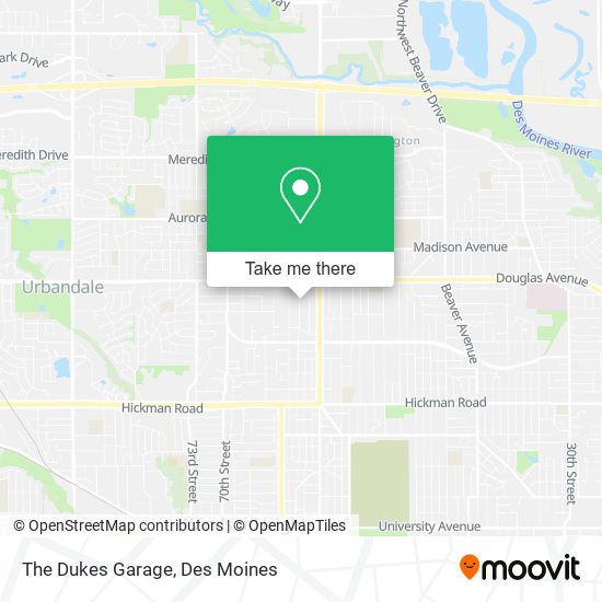 The Dukes Garage map