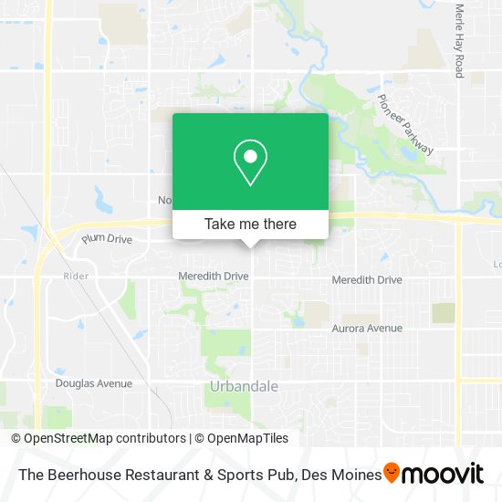 Mapa de The Beerhouse Restaurant & Sports Pub