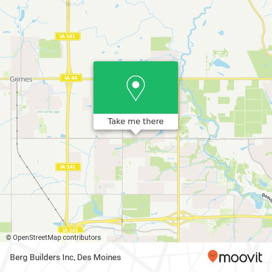 Mapa de Berg Builders Inc