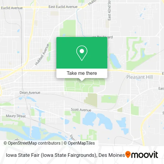Mapa de Iowa State Fair (Iowa State Fairgrounds)