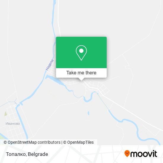 Топалко map