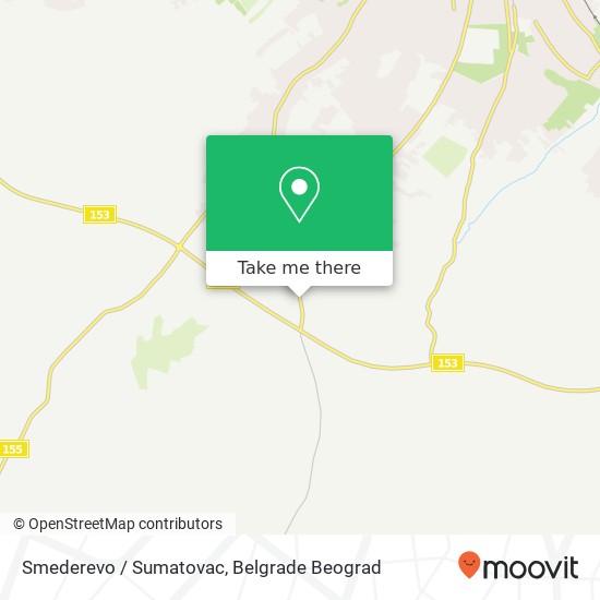Smederevo / Sumatovac map