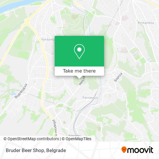 Bruder Beer Shop map