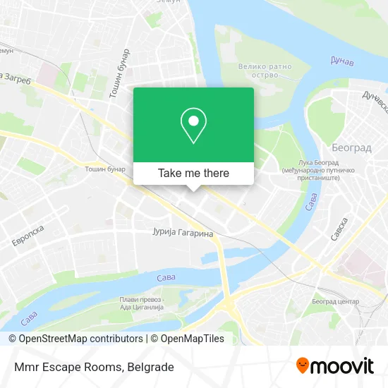 Mmr Escape Rooms map