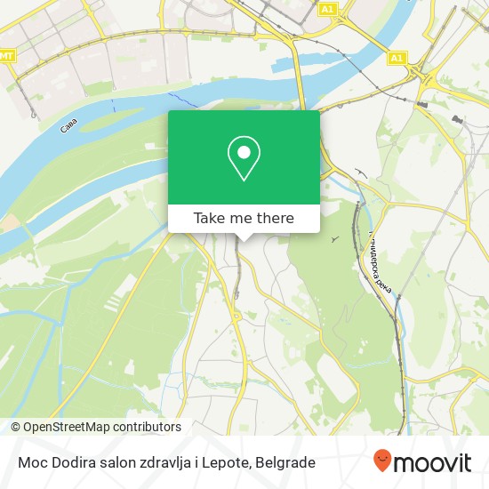 Moc Dodira salon zdravlja i Lepote map