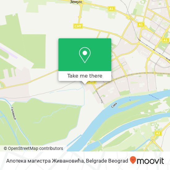 Апотека магистра Живановића map