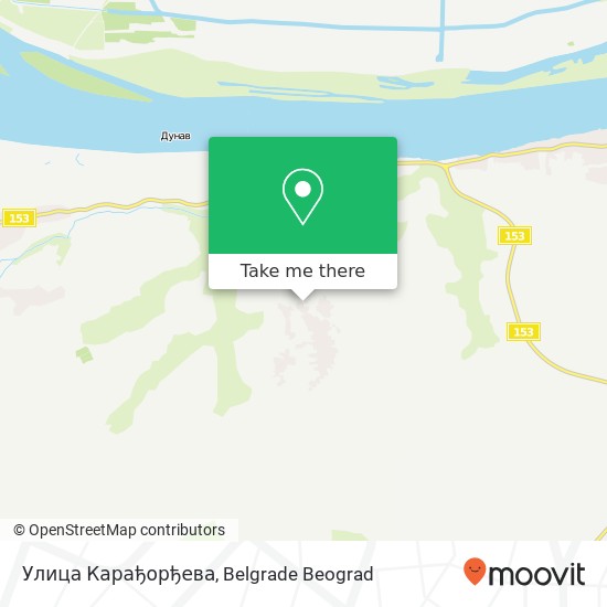 Улица Карађорђева map