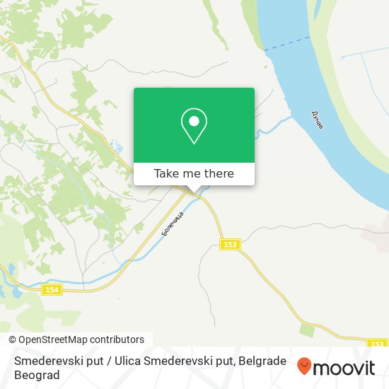 Smederevski put / Ulica Smederevski put map