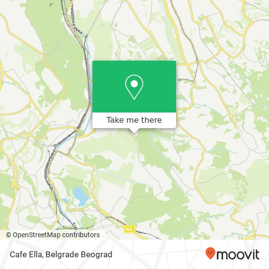 Cafe Ella map