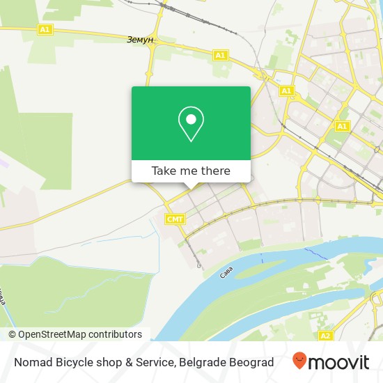 Nomad Bicycle shop & Service map