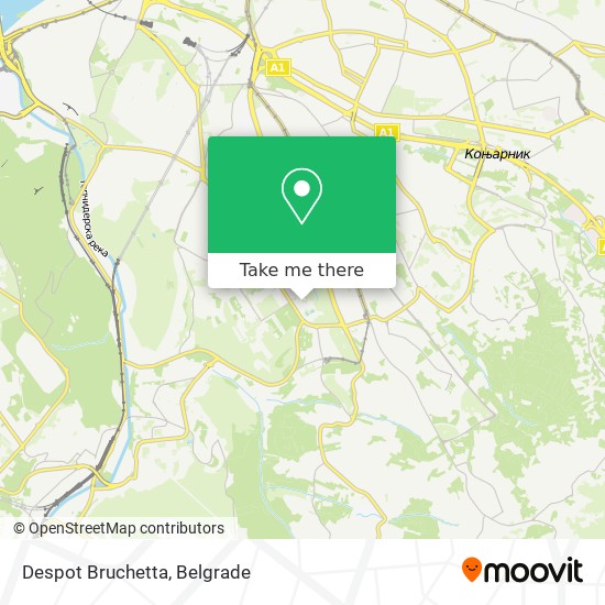 Despot Bruchetta map