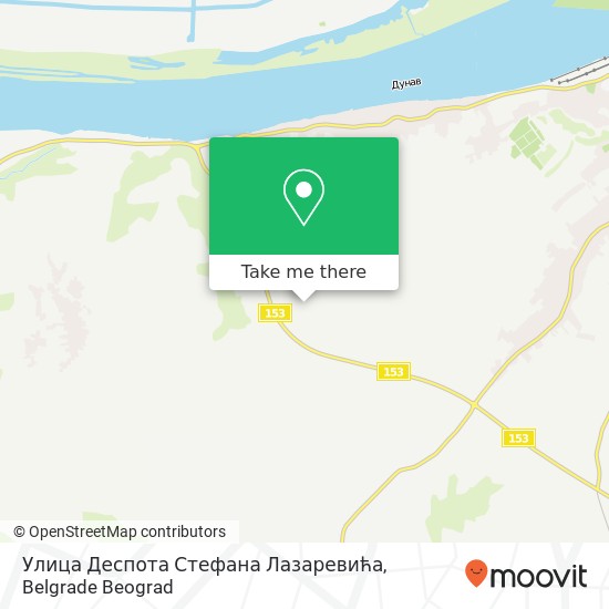 Улица Деспота Стефана Лазаревића map