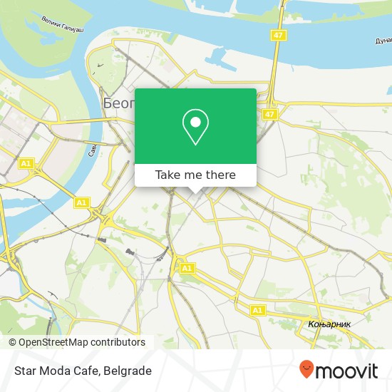 Star Moda Cafe map