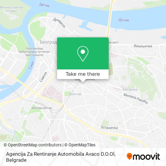 Agencija Za Rentiranje Automobila Avaco D.O.Ol map