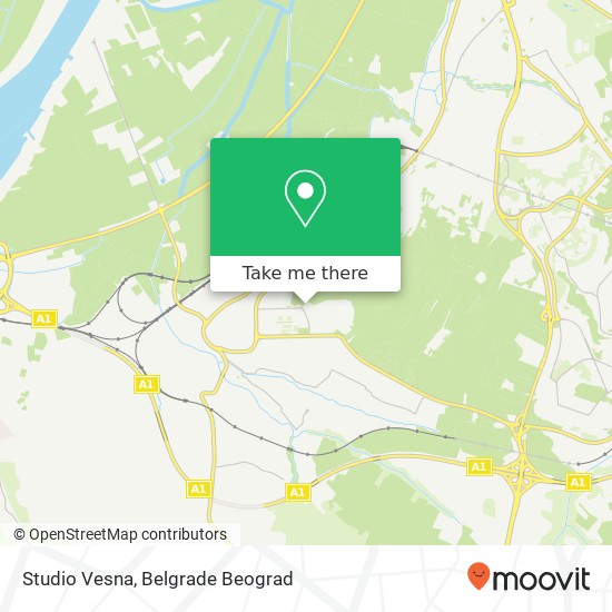 Studio Vesna map