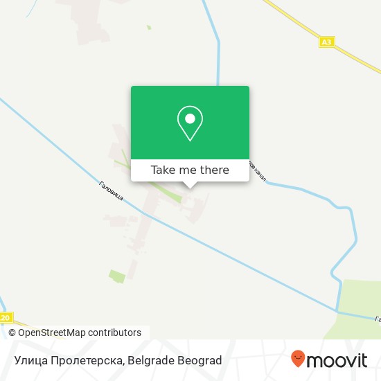 Улица Пролетерска map