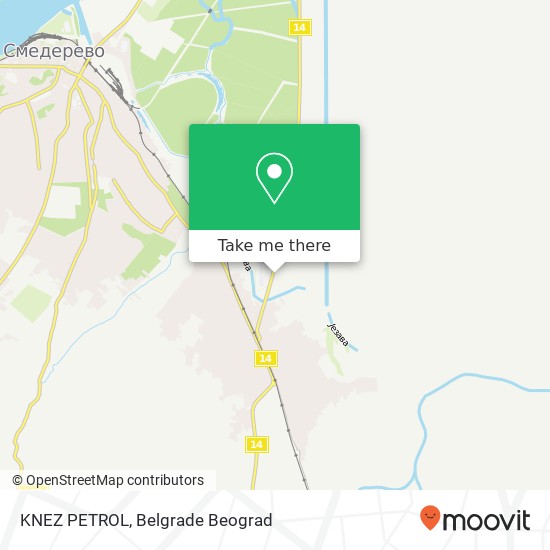 KNEZ PETROL map