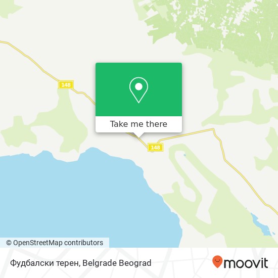 Фудбалски терен map