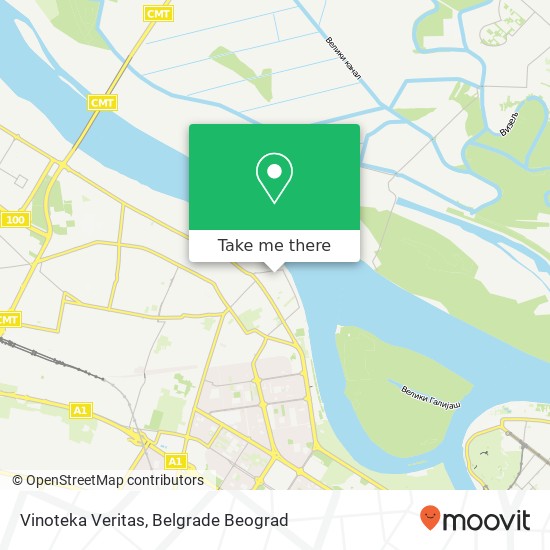 Vinoteka Veritas map