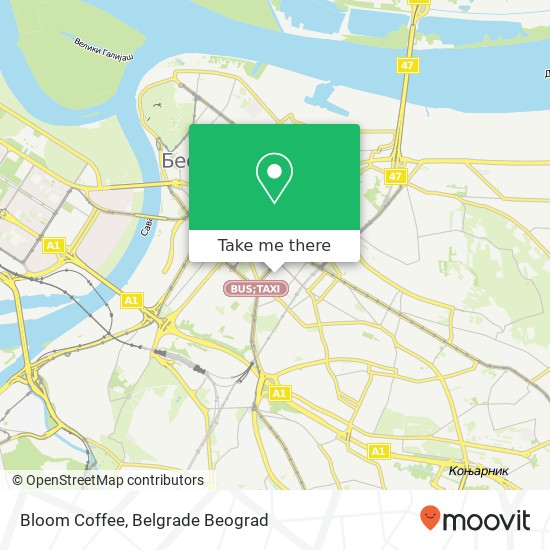 Bloom Coffee map
