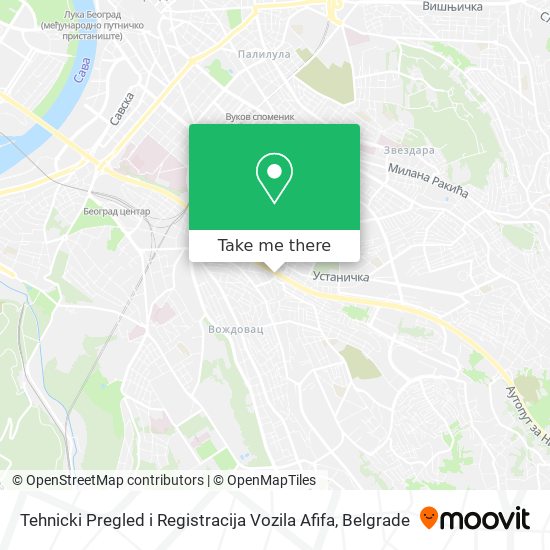 Tehnicki Pregled i Registracija Vozila Afifa map