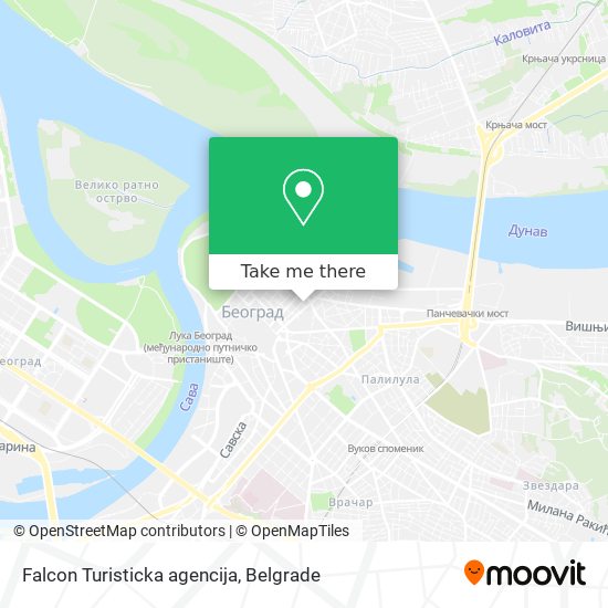 Falcon Turisticka agencija map